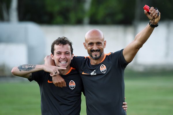 with Bernard @ FC Shakhtar Donetsk
