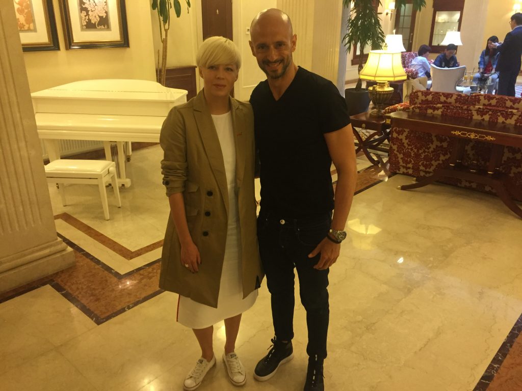 Me and Onuka in Opera Hotel - Kiev