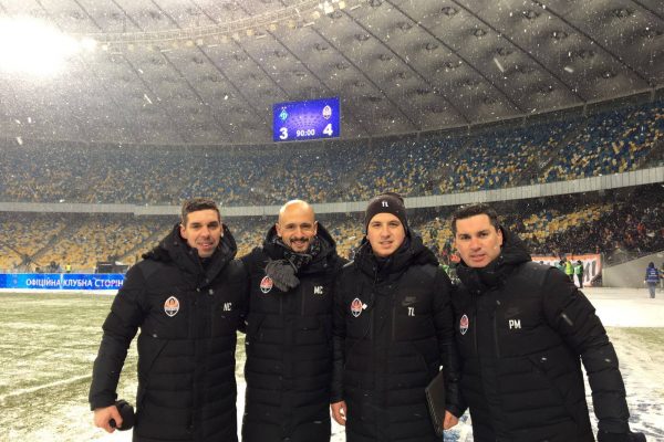 After beating Dynamo Kiev in Olimpiskiy Stadion - FCSD - December 2016