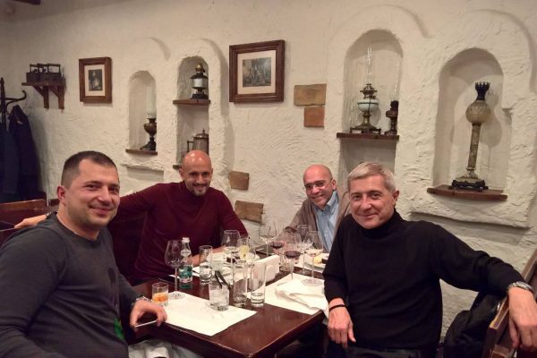 Dinner with my landlord in Kiev - Amazing italian guy - November 2016