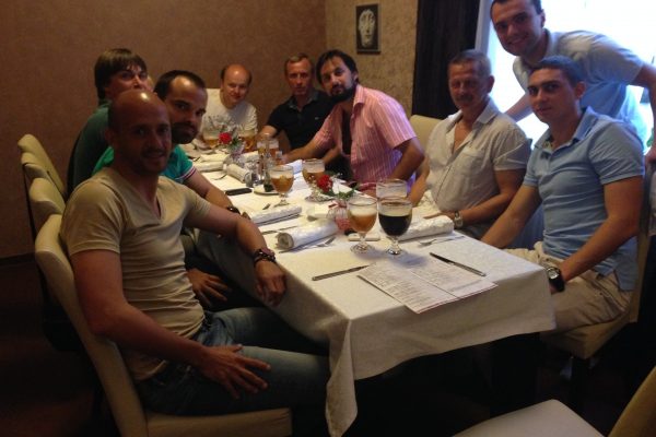 FCSD U21 Staff - End of season dinner - May 2014