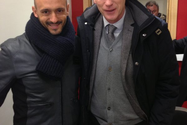 February 2013 - UEFA Youth League game - Manchester United x FCSD - With David Moyes