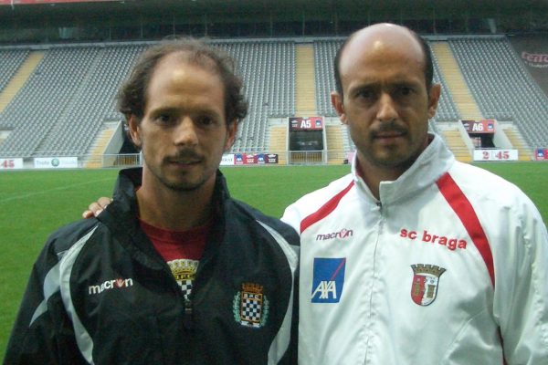 Friendly match against Boavista when my brother was their fitness coach - October 2009