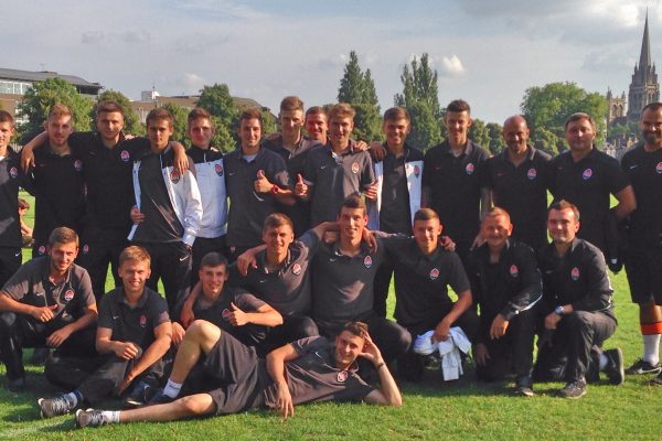In Cambridge with my U21 FCSD Team - July 2014