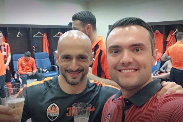 Ukrainian Champions - May 2017 - With my assistant Yevgen Chuprun