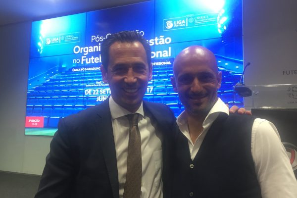 With Pedro Proença - Liga Portugal President - October 2017