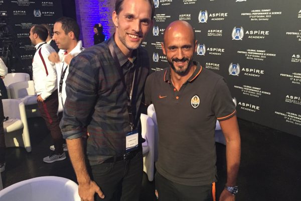 With Thomas Tuchel - Aspire in the World Fellows Gathering - Paris - 2014