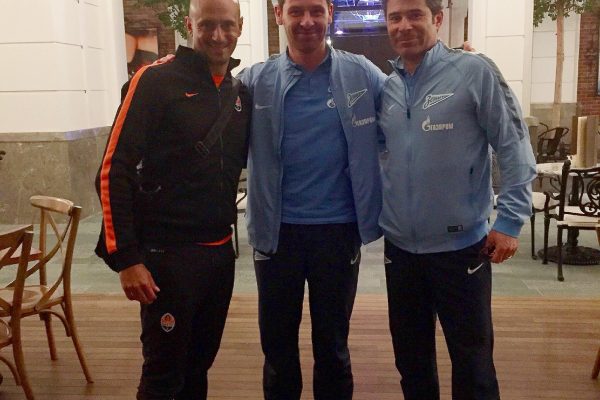 With my André Vilas Boas and Zé Mário in Belek Turkey - Winter Camp - February 2015