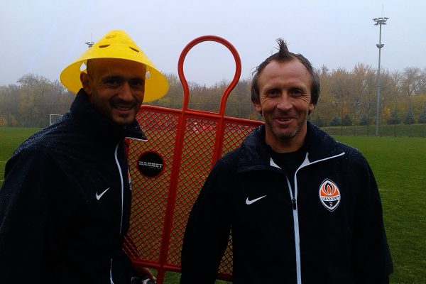 With my assistant coach Anatoly Skirchuk - Kirsha Training Center - Donetsk - October 2013