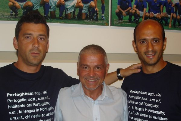 With the cooker of Italian National Team in Florence - Summercamp in Coverciano - July 2005